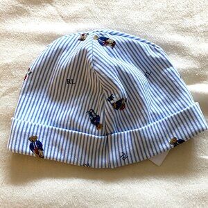 Infant Baby Blue Hat by Ralph Lauren